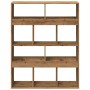 Separador de ambientes madera roble artisian 100x33x125,5 cm de , Librerías y estanterías - Ref: Foro24-3309527, Precio: 143,...