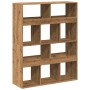 Separador de ambientes madera roble artisian 100x33x125,5 cm de , Librerías y estanterías - Ref: Foro24-3309527, Precio: 143,...