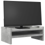 Soporte de pantalla madera ingeniería gris hormigón 42x24x16 cm von , Computersockel und -erhöhungen - Ref: Foro24-854718, Pr...