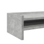 Soporte de pantalla madera ingeniería gris hormigón 42x24x16 cm von , Computersockel und -erhöhungen - Ref: Foro24-854718, Pr...