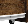 Armario de baño estrecho con ruedas madera roble ahumado von , Schließfächer und Lagerschränke - Ref: Foro24-855299, Preis: 9...