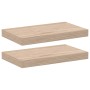 Estantes flotantes 2 uds madera de ingeniería 40x23,5x4 cm von , Regale und Regale - Ref: Foro24-4010683, Preis: 33,95 €, Rab...