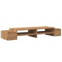 Soporte de pantalla con almacenaje roble artisian 100x27x15 cm by , Computer bases and risers - Ref: Foro24-854696, Price: 37...