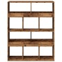 Estantería de madera de ingeniería envejecida 100x33x125,5 cm de , Librerías y estanterías - Ref: Foro24-3309364, Precio: 95,...