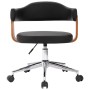 Sillas de comedor giratorias 2 uds madera curvada y cuero negro von , Essstühle - Ref: Foro24-3054890, Preis: 273,22 €, Rabat...