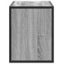 Mueble TV madera ingeniería y metal roble ahumado 80x31x39,5 cm by , TV Furniture - Ref: Foro24-848927, Price: 47,72 €, Disco...
