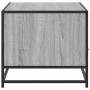 Mesa de centro madera ingeniería metal gris Sonoma 100x50x45cm by , Coffee table - Ref: Foro24-848787, Price: 104,73 €, Disco...