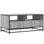 Mesa de centro madera ingeniería metal gris Sonoma 100x50x45cm by , Coffee table - Ref: Foro24-848787, Price: 104,73 €, Disco...