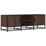 Mueble TV metal y madera ingeniería marrón roble 120x35x41 cm von , TV-Möbel - Ref: Foro24-848843, Preis: 104,97 €, Rabatt: %