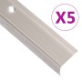 Perfiles de peldaños forma de L 10 uds aluminio champán 67 cm by , Stairs - Ref: Foro24-146794, Price: 27,25 €, Discount: %