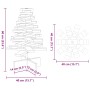 Árbol de Navidad de adorno madera maciza pino marrón cera 60 cm von , Weihnachtsbäume - Ref: Foro24-858200, Preis: 39,42 €, R...