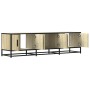Mueble TV metal y madera ingeniería roble Sonoma 150x35x41 cm von , TV-Möbel - Ref: Foro24-848860, Preis: 103,07 €, Rabatt: %