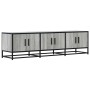 Mueble TV madera ingeniería y metal gris Sonoma 150x35x41 cm de , Muebles TV - Ref: Foro24-848862, Precio: 103,21 €