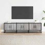 Mueble TV madera ingeniería y metal gris Sonoma 150x35x41 cm von , TV-Möbel - Ref: Foro24-848862, Preis: 102,14 €, Rabatt: %