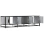 Mueble TV madera ingeniería y metal gris Sonoma 150x35x41 cm von , TV-Möbel - Ref: Foro24-848862, Preis: 102,14 €, Rabatt: %