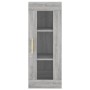 Aparador alto madera contrachapada gris Sonoma 34,5x34x180 cm by , Sideboards - Ref: Foro24-3199295, Price: 110,78 €, Discoun...