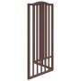 Puerta para perros plegable 3 paneles álamo marrón roble 150 cm von , Hundehütten und Zäune - Ref: Foro24-352230, Preis: 48,9...