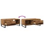 Mesa de centro madera de ingeniería envejecida 90x50x36,5 cm von , Couchtisch - Ref: Foro24-857338, Preis: 85,76 €, Rabatt: %
