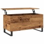 Mesa de centro madera de ingeniería envejecida 90x44,5x45 cm von , Couchtisch - Ref: Foro24-857442, Preis: 95,15 €, Rabatt: %