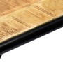 Mesa consola de madera maciza de mango sin tratar 140x35x76 cm by , Side tables - Ref: Foro24-247869, Price: 150,31 €, Discou...