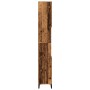 Armario de baño madera de ingeniería envejecida 30x30x190 cm by , bathroom vanities - Ref: Foro24-857105, Price: 78,95 €, Dis...