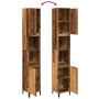 Armario de baño madera de ingeniería envejecida 30x30x190 cm by , bathroom vanities - Ref: Foro24-857105, Price: 78,95 €, Dis...