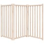 Puerta para perros plegable 3 paneles madera de abeto 150 cm von , Hundehütten und Zäune - Ref: Foro24-352270, Preis: 50,48 €...