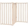 Puerta para perros plegable 3 paneles madera de abeto 150 cm von , Hundehütten und Zäune - Ref: Foro24-352270, Preis: 50,48 €...