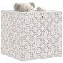 Cajas almacenaje plegables 10 uds no tejida crema 32x32x32 cm von , Aufbewahrungskörbe - Ref: Foro24-4018982, Preis: 42,76 €,...