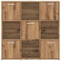 Estantería de madera de ingeniería roble artisan 90x28x90 cm von , Bücherregale und Regale - Ref: Foro24-856059, Preis: 105,1...