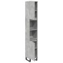 Armario de baño madera contrachapada gris hormigón 30x30x190 cm von , Badezimmerwaschtische - Ref: Foro24-857201, Preis: 81,3...