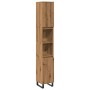 Armario de baño madera contrachapada roble artisan 30x30x190 cm von , Badezimmerwaschtische - Ref: Foro24-857203, Preis: 101,...