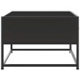 Mesa de centro de madera ingeniería y metal negro 100x50x35 cm by , Coffee table - Ref: Foro24-848779, Price: 66,44 €, Discou...
