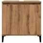 Mueble de lavabo madera de ingeniería roble artisan 58x33x60 cm by , bathroom vanities - Ref: Foro24-857118, Price: 58,72 €, ...