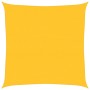 Toldo de vela cuadrado HDPE amarillo 160 g/m² 6x6 m de , Sombrillas - Ref: Foro24-311554, Precio: 69,28 €, Descuento: %