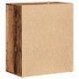 Mueble zapatero madera ingeniería madera envejecida 60x35x70 cm