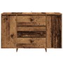 Aparador madera de ingeniería madera envejecida 120x41x75 cm by , Sideboards - Ref: Foro24-856794, Price: 169,17 €, Discount: %
