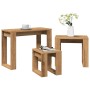 Mesas apilables 3 uds madera de ingeniería roble artisan von , Seitentische - Ref: Foro24-856679, Preis: 58,94 €, Rabatt: %