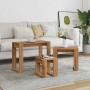 Mesas apilables 3 uds madera de ingeniería roble artisan von , Seitentische - Ref: Foro24-856679, Preis: 58,94 €, Rabatt: %