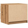 Mesita de noche madera de ingeniería roble artisan 50x40x43.5cm by , Nightstands - Ref: Foro24-856520, Price: 53,92 €, Discou...