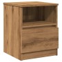 Mesitas noche 2 uds madera ingeniería roble artisan 40x40x50 cm von , Nachttische - Ref: Foro24-856501, Preis: 80,85 €, Rabat...