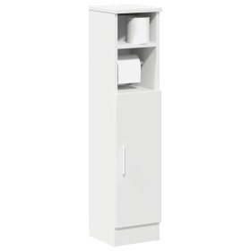 Mueble de baño con portarrollos blanco 20,5x22x90 cm de , Muebles de baño - Ref: Foro24-858497, Precio: 38,80 €