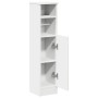 Mueble de baño con portarrollos blanco 20,5x22x90 cm by , Bathroom furniture - Ref: Foro24-858497, Price: 38,80 €, Discount: %