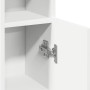 Mueble de baño con portarrollos blanco 20,5x22x90 cm by , Bathroom furniture - Ref: Foro24-858497, Price: 38,80 €, Discount: %