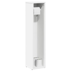 Mueble de baño con portarrollos blanco 20,5x20x90 cm von , Badezimmermöbel - Ref: Foro24-858506, Preis: 24,70 €, Rabatt: %