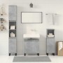 Set muebles de baño 2 piezas madera contrachapada gris hormigón by , Bathroom furniture - Ref: Foro24-3324954, Price: 171,58 ...