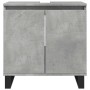 Set muebles de baño 2 piezas madera contrachapada gris hormigón by , Bathroom furniture - Ref: Foro24-3324954, Price: 171,58 ...