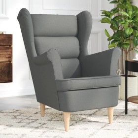 Sillón de tela gris oscuro 74x84x100 cm by , Armchairs - Ref: Foro24-4016896, Price: 178,63 €, Discount: %