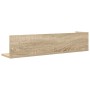 Estantes pared 2 uds madera roble Sonoma 75x16,5x16,5 cm de , Estantes y estanterías - Ref: Foro24-860033, Precio: 38,70 €, D...