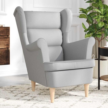 Sillón de tela gris nube 74x84x100 cm by , Armchairs - Ref: Foro24-4016905, Price: 224,31 €, Discount: %